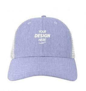 Gorra Trucker de Malla Plana para Mujer, Estilo Hip Hop, 5 Paneles, con Espuma, para Viajes Casuales al Aire Libre - Estampado Puff - Product Image 4