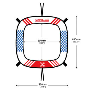 STARTRC-puerta de carreras FPV para <span class=keywords><strong>DJI</strong></span> <span class=keywords><strong>Avata</strong></span> Pro View <span class=keywords><strong>Fly</strong></span> <span class=keywords><strong>Smart</strong></span>, accesorios para Dron - Product Image 5