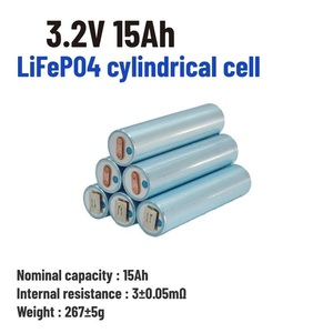 Batterie lithium LFP bon marché pour le marché indien, cellule cylindrique Lifepo4 32140 33140 15a 15ah 20ah avec BIS 33140 3.2V 15ah LFP - Product Image 6