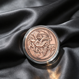 Barra de cobre puro 999 de 1 onza para regalo, medalla de recuerdo. - Product Image 6