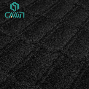 ألواح تسقيف من الفولاذ المطلي بالحجر والألومنيوم والزنك بتصميم عصري الأكثر مبيعًا، بسماكة 0.<span class=keywords><strong>2</strong></span> مم - 0.58 مم للأسقف المائلة - Product Image 3