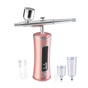 Nuovo Kit Aerografo Portatile Ricaricabile Senza Fili per Tatuaggi, Trucco, Unghie, Pistola Spray, Penna Aerografo - Product Image 2