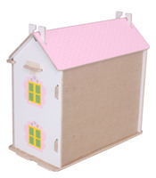 Maison de poupée pour bébés, en bois, classique, pour fille