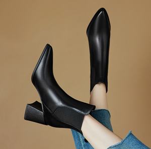 Botines Cómodos Antideslizantes de Piel Genuina Transpirables e Impermeables para Mujer - Product Image 5