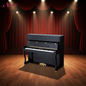 เปียโนแบบตั้งตรง/อะคูสติก/เงียบ รุ่น Black Polished Teaching Model 88 คีย์ (aup-120) Aup-120 ทำจากไม้เนื้อแข็ง ให้ความทนทานและ - Product Image 3