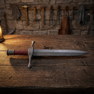 Épée courte en mousse PU de style chevalier médiéval fantastique, unisexe, convient aux personnes de 14 ans et plus - Product Image 5