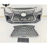 Nouveau kit carrosserie en plastique PP GX pour pare-chocs de voiture avec clips 2012-2015 pour Fortuner à clipser