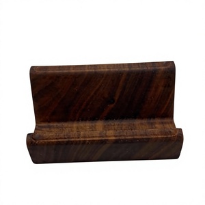 AZ ENTERPRISES AZE-WCH023 Porte-cartes de visite en bois personnalisé vierge, support de cartes de visite en bois massif, couleur bois naturel, promotionnel - Product Image 3
