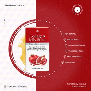 Collagene in Stick ad Alta Potenza per Capelli, Unghie e Elasticità della Pelle, Integratore al Collagene di Melograno - Product Image 5