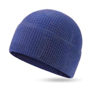 Gorro de lana con diseño de cuadros Walf y logotipo personalizado, gorro de invierno con forro polar, gorro para correr, esquiar, gorro tipo calavera - Product Image 5