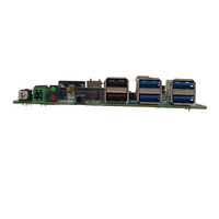 Carte mère ITX fabriquée en usine, compatible Intel N100/N305/N97/N95, Win11, Linux, 2 Realtek 8111H, triple écran, DDR4 max 16 Go, 6 USB, M.2, Type C