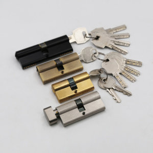 Cilindros de Seguridad Comerciales de Aluminio de 70 mm, de Apertura Simple/Doble, con Perilla y Llaves, Seguros para Puertas de Madera del Hogar - Product Image 2
