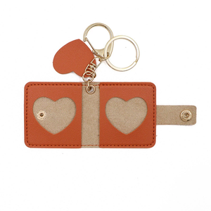 Mini Álbum de Fotos con Llavero, Colgante para Bolso, DIY, Cuero PU, Regalo, Accesorio para Bolso, Envío Rápido - Product Image 2