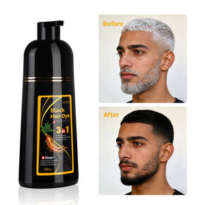 Tinta per <span class=keywords><strong>Capelli</strong></span> in Crema Senza Ammoniaca a Prezzo di Fabbrica, Colore Permanente Marrone Scuro Caffè, Copre Facilmente i <span class=keywords><strong>Capelli</strong></span> Grigi, Facile da Usare - Product Image 4