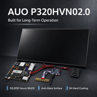 AUO P320HVN02.0 Écran LCD TFT 32 pouces 1920x1080 LCM 99% sRGB 500 Nits pour l'intégration d'affichage commercial