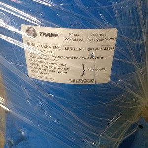 Compresseur à spirales Trane CSHA100K CSHA150K, unité de compression d'air industrielle - Product Image 2