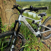 Vélo électrique intelligent avec écran OLED connecté à l'application, DJI Amflow Silver, pour les cyclistes techniquement avancés