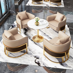 Vendita calda divano moderno luce di lusso sala per il tempo libero divano divano divano divano in pelle divano - Product Image 1