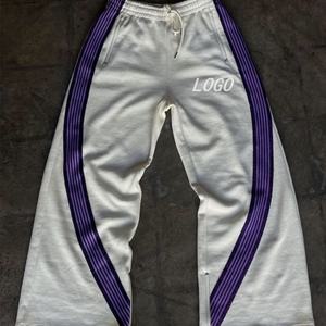 Pantalon de survêtement évasé 100 % nylon pour homme, coupe empilée, 400 g/m² - Product Image 3