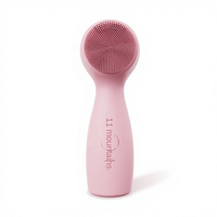 Nettoyeur facial électrique à vibrations multi-vitesses pour le visage et le nez, nettoyage en profondeur des pores, brosse nettoyante sonique vibrante pour le visage