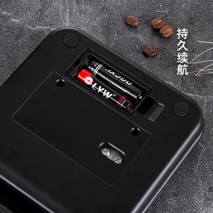 Balance à café numérique Lyw 3 kg, précision 0,1 g, alimentée par piles, mini balance de cuisine pour peser les aliments - Product Image 1