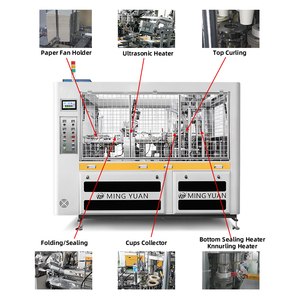 工厂生产的造纸机用甘蔗甘蔗渣制杯机生产的杯子造纸机 - Product Image 5