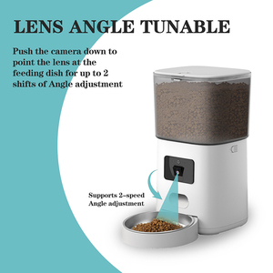 सर्वश्रेष्ठ स्वचालित सूखे भोजन धातु कटोरे पानी फीडर वाईफ़ाई माइक्रोचिप राफिड ऑटो कनेक्टेड स्मार्ट बिल्ली कुत्ते के साथ - Product Image 4