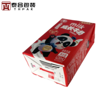 THpak aseptique 200ml industrie des boissons boîte à jus brique Pack matériaux en dossier Type pour lait et autres boissons