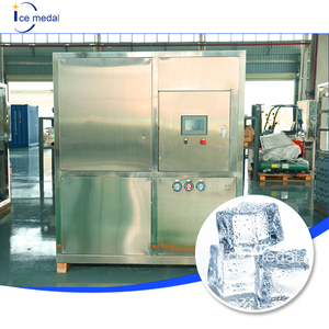 Máquina de Hielo Comercial Icemedal con Control PLC, Motor y Engranaje, Acero Inoxidable, Capacidad de 5 Toneladas, Refrigeración por Aire - Product Image 3