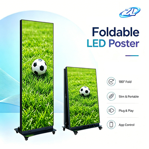 Écran LED pliable à trois panneaux P2, IP65, garantie 5 ans, contrôle du signal d'écran séparé, kiosque de vente au détail de milieu de gamme P1.8p2 - Product Image 5