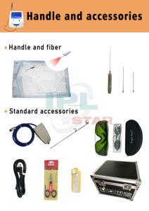 Endolaser Lifting du visage Lipolyse corporelle Liposuccion Vaser 30W 980nm Perte de poids au laser Dissolvant les graisses Injecter Dispositif de resserrement de la peau - Product Image 6