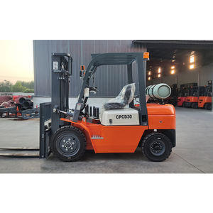 Carretillas elevadoras hidráulicas diesel <span class=keywords><strong>3</strong></span> toneladas 3000kg tipo automático carretilla elevadora del propano del gas con EPA - Product Image 2