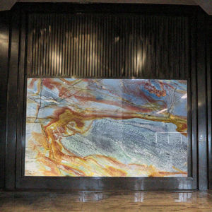 แผ่นหินแกรนิตธรรมชาติขัดเงาแบบโมเดิร์น แวนโกห์ หนา 18 มม. หินอ่อนรักษ์โลก เหมาะสำหรับใช้ในโรงแรม เคาน์เตอร์ครัว เคาน์เตอร์ครัวแบบเกาะกลาง - Product Image 1