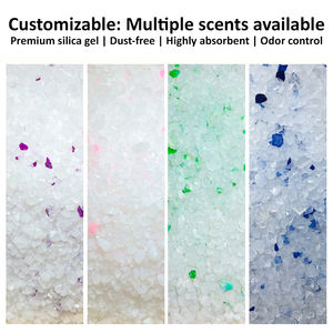 Bulk Groothandel Silica Crystal Kattenbakvulling 1-8Mm Anti-Bacteriële Onregelmatige Zeer Adsorberende Geur-Controle 3.8l Zakken Lage Tracking - Product Image 5