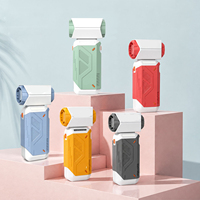Mini ventilateur turbo portable Mecha Design, souffleur puissant rechargeable, dépoussiéreur électrique pour le nettoyage des voitures et des ordinateurs