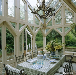 מפעל fuson אספקת פרפאב 3 4 3 3 4 3 חדר עונה שמש זכוכית אלומיניום מודרני תוספת חדר שמש - Product Image 4