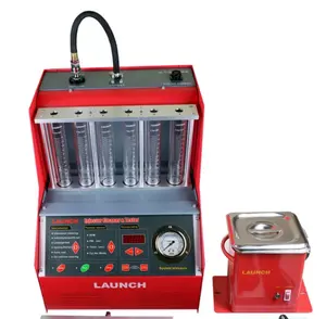 LAUNCH 602A 601A Manual electrónico Panel en inglés Limpiador y probador de inyectores de combustible