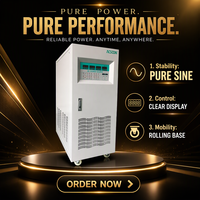 Stabilisateur de tension et de fréquence monophasé 5 kVA pour réseau instable et alimentation par générateur