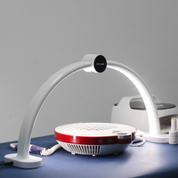 Lampe de bureau LED professionnelle pour la beauté, les ongles et les cils, lampe de table pour tatouage, lampe demi-lune