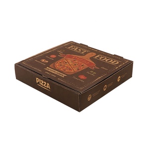 Scatole per <span class=keywords><strong>Pizza</strong></span> Personalizzate all'Ingrosso, Economiche, con Logo Personalizzato, in Cartone Ondulato per Consegna e Cottura - Product Image 4