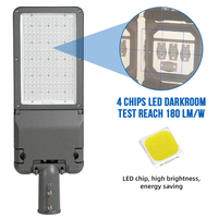 Lampadaire LED de haute qualité pour route et extérieur, étanche IP66, boîtier en aluminium, 50w 100w 150w 200w