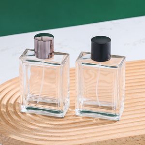 Botellas de perfume de vidrio vacías <span class=keywords><strong>Super</strong></span> <span class=keywords><strong>Saver</strong></span>, 100 ml, 100 ml, botella de Perfume de lujo en aerosol, botella de Perfume con caja para minoristas personalizados - Product Image 1