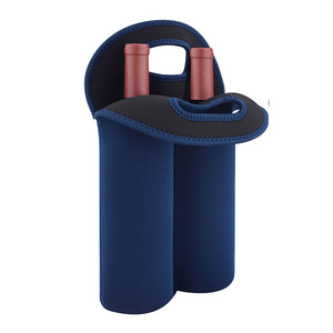 Housse et sac pour bouteille de <span class=keywords><strong>vin</strong></span> isolée en néoprène imperméable de 750 ml avec motif géométrique personnalisé - Product Image 2