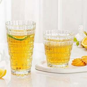 Vaso de Vidrio Sodalime en Oferta, para Café, Leche, Cerveza, Whisky, Portátil, Reutilizable, Gran Capacidad, Color y Logotipo Personalizables, para el Hogar o Bar - Product Image 2