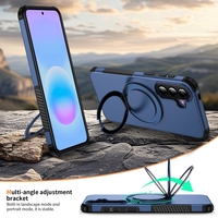 Coque antichoc pour Galaxy A57 avec béquille rotative à 360 degrés et support magnétique pour voiture, compatible Samsung A57 A07 A17 A37 A56 A26