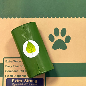 Biodegradable and <b>Compostable</b> Doggie Doggy Biodegradable <b>Bags</b> Eco Friendly Poop <b>Bag</b> Dog Pet Poop <b>Bag</b> - Product Image 2
