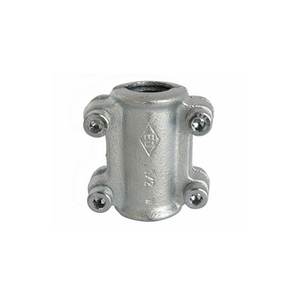 Raccordo per condotti zincati Atusa da 1\" 1/2 con collare corto - Product Image 1