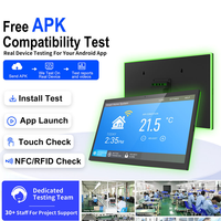 Panel de Control Táctil Inteligente para Hogar, con Android, Montaje en Pared, 15.6 Pulgadas, Compatible con Matter Thread Wifi, Relé RS232, RJ45, Automatización
