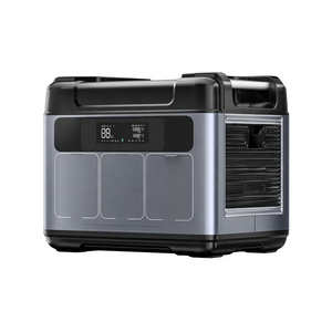 OUKITEL 2400W 2048Wh แหล่งจ่ายไฟฉุกเฉินแบบเงียบ แบตเตอรี่ LiFePO4 สำหรับสำรองไฟบ้าน พร้อมระบบควบคุมผ่านแอปพลิเคชัน ชาร์จเร็ว - Product Image 1