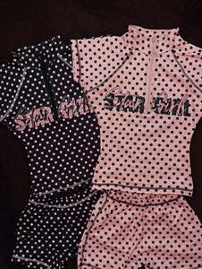 Nuovi Arrivi 2026: Set 2 Pezzi Donna con T-Shirt a Mezza Zip a Maniche Corte e Pantaloncini in Cotone Stampato a Pois, Logo Personalizzato, <span class=keywords><strong>Abbigliamento</strong></span> Y2k - Product Image 2